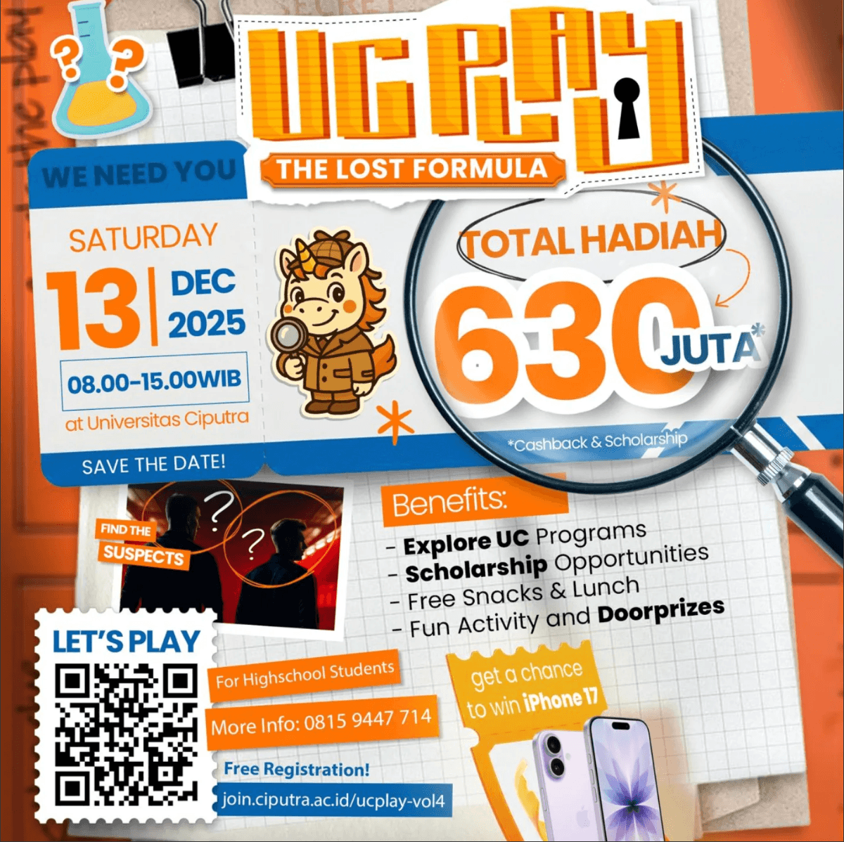 Volunteer UC Play – SIFT