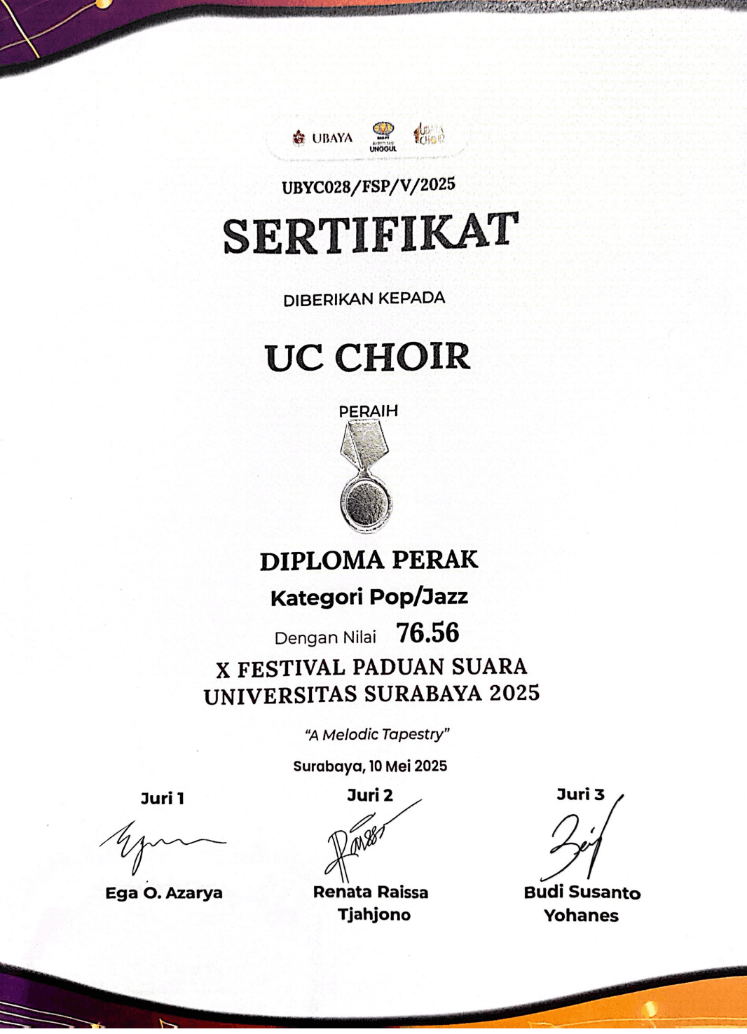 X FESPA UBAYA